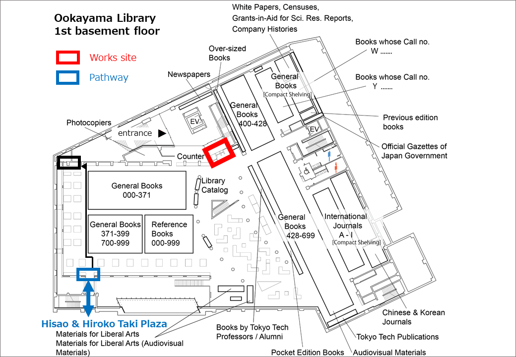 B1 floor map